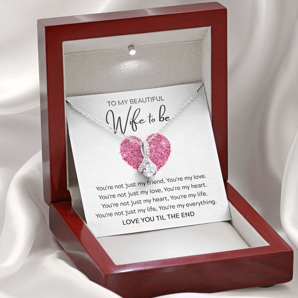 My Everything - Alluring Beauty Necklace For Wife To Be