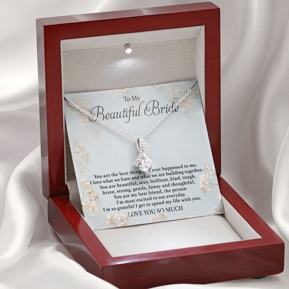Love You So Much - Alluring Beauty Necklace For Bride