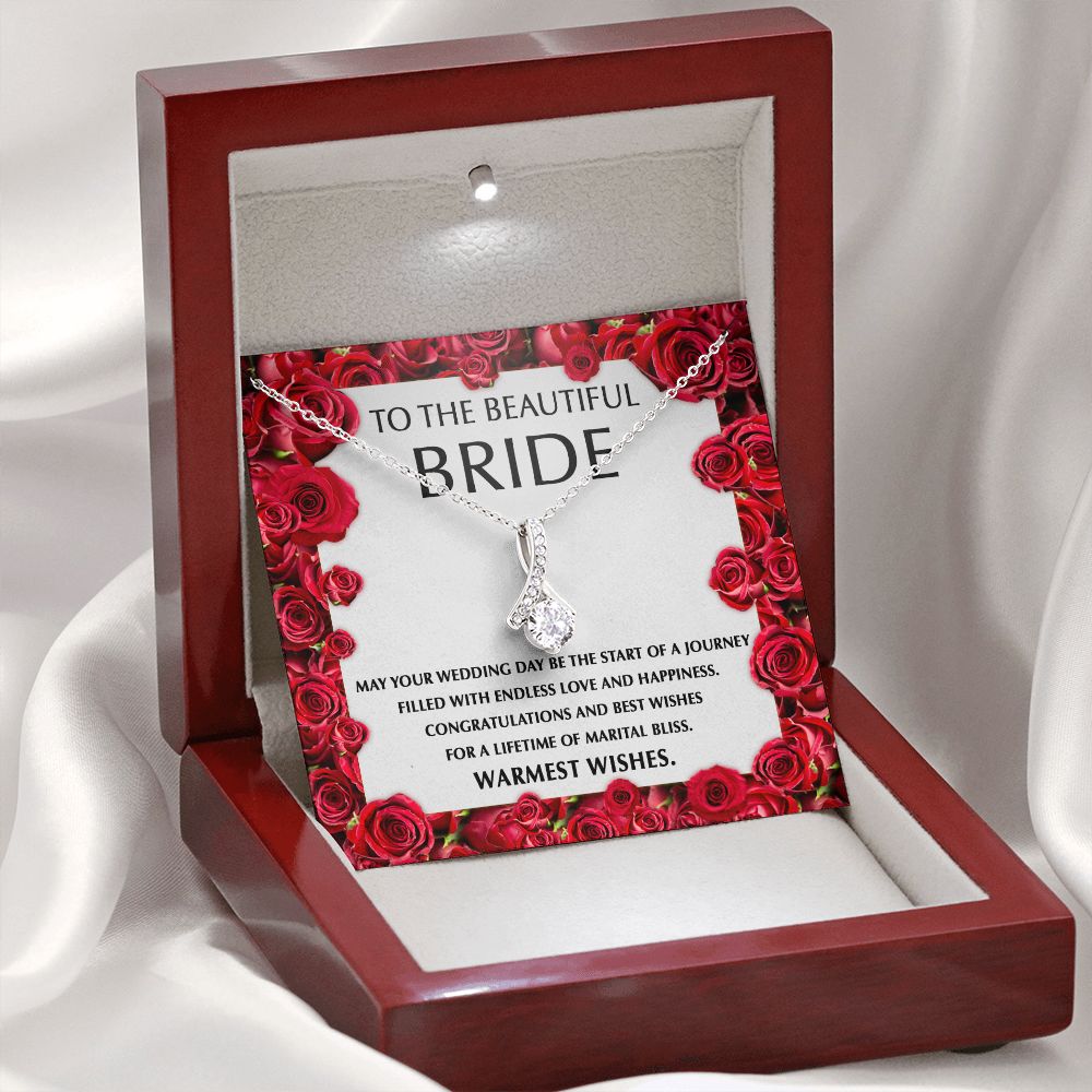 Endless Love & Happiness - Alluring Beauty Necklace For Bride