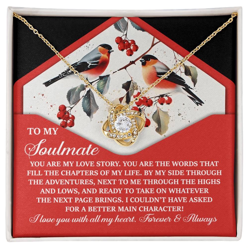 My Love Story - Love Knot Necklace For Soulmate For Christmas