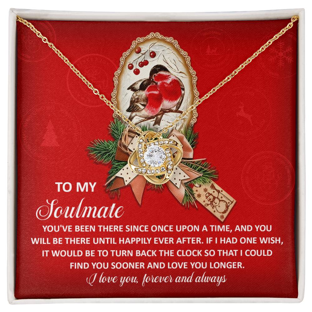 Once Upon A Time - Love Knot Necklace For Soulmate For Christmas