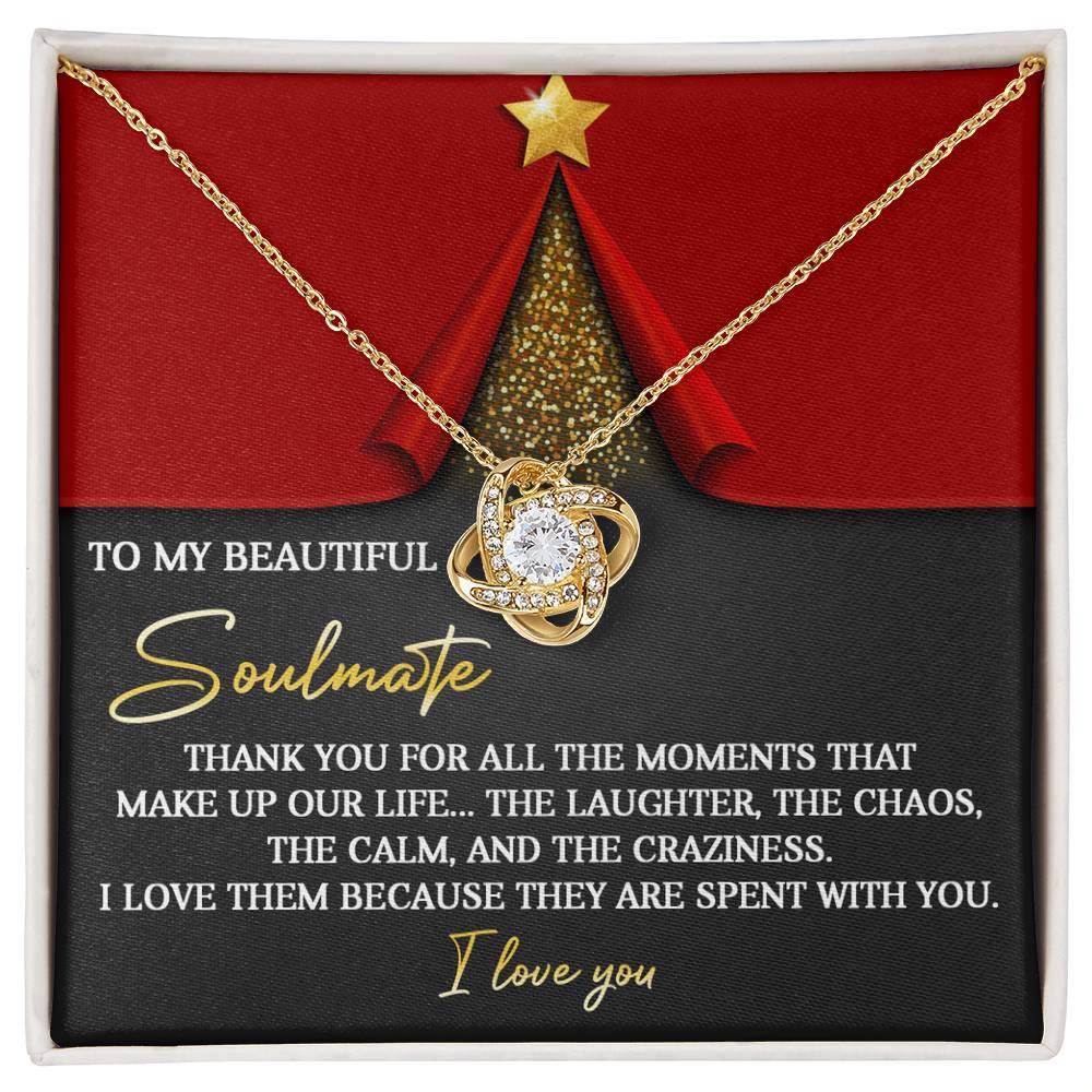 The Moments - Love Knot Necklace For Soulmate For Christmas