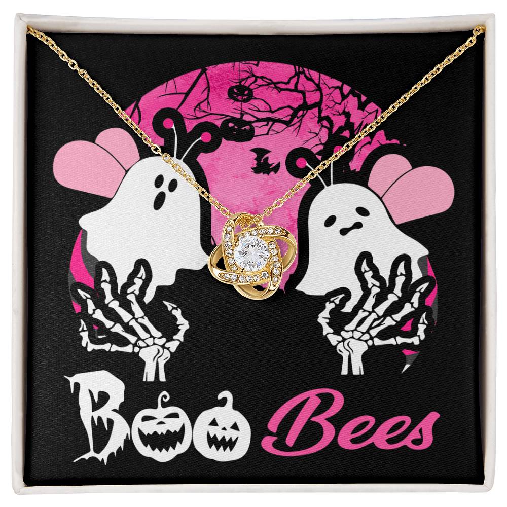 BooBees - Halloween Love Knot Necklace