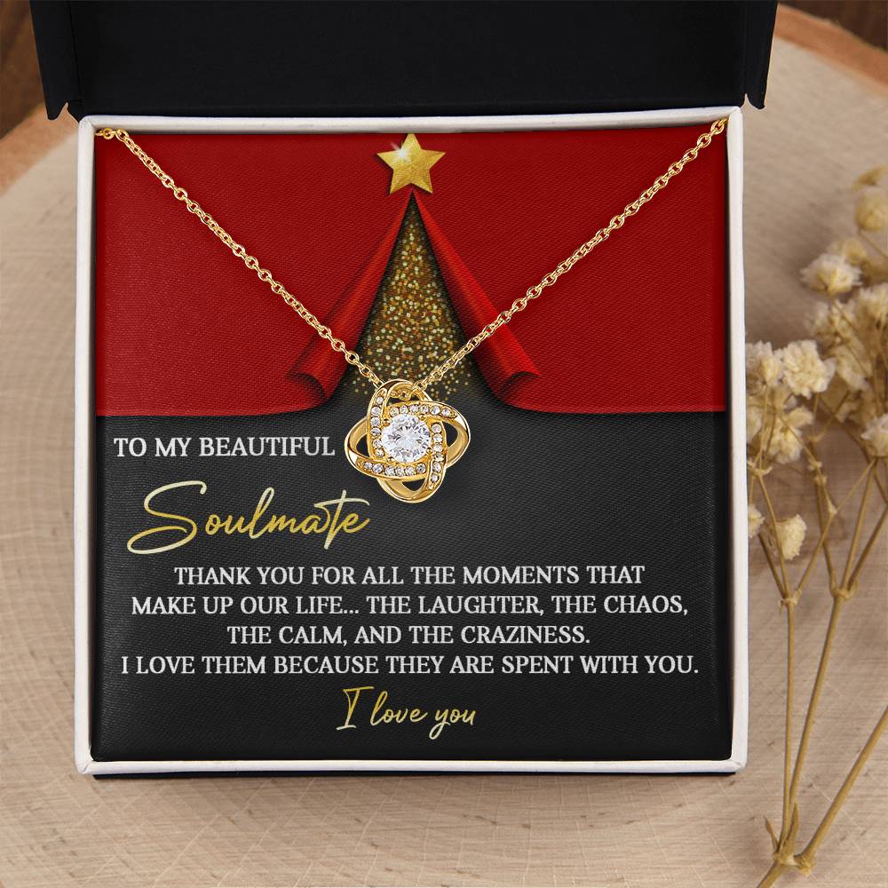 The Moments - Love Knot Necklace For Soulmate For Christmas