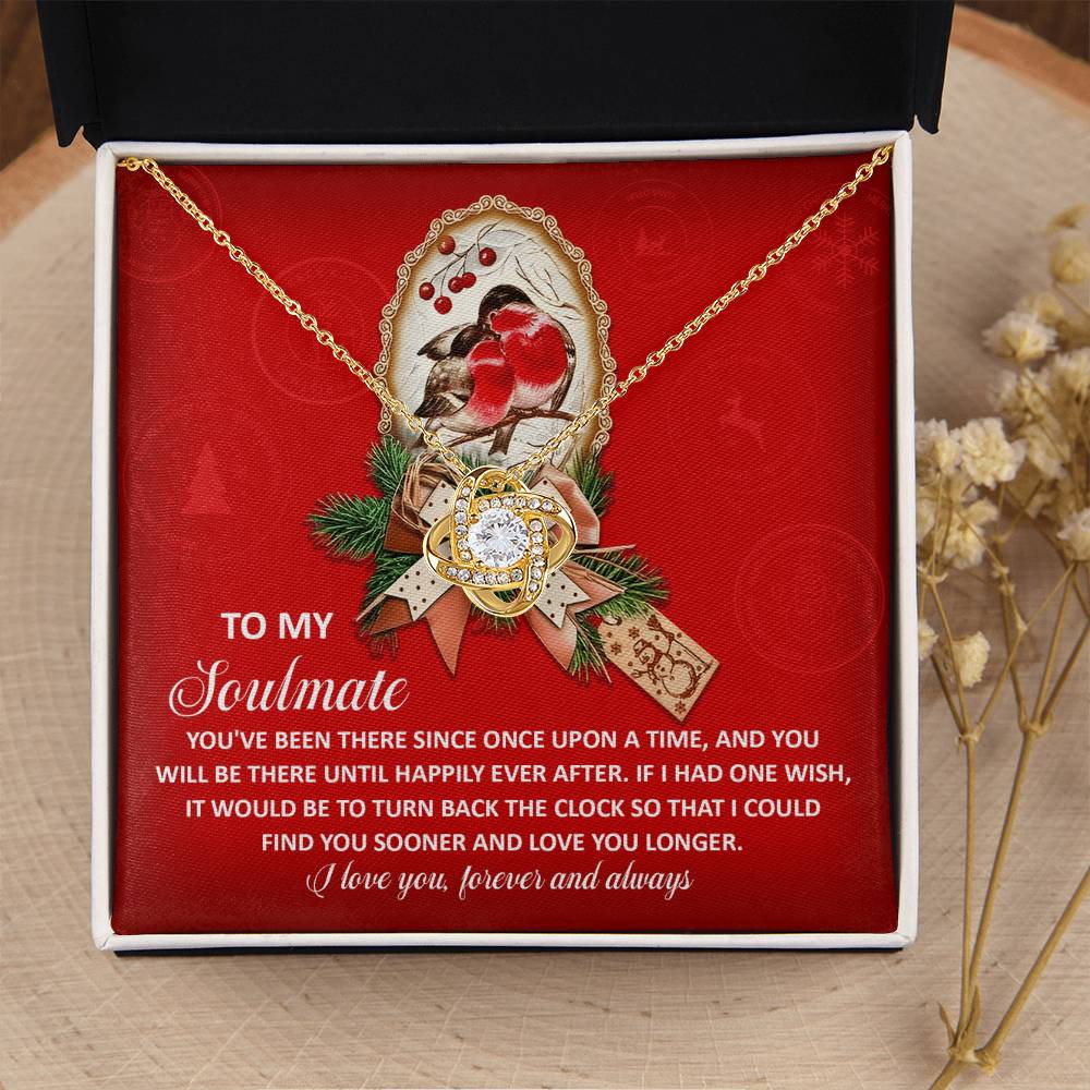 Once Upon A Time - Love Knot Necklace For Soulmate For Christmas