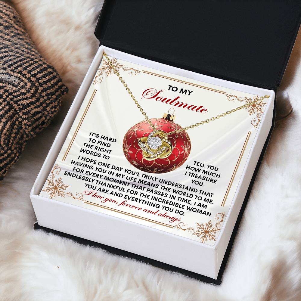 Incredible Woman - Love Knot Necklace For Soulmate For Christmas