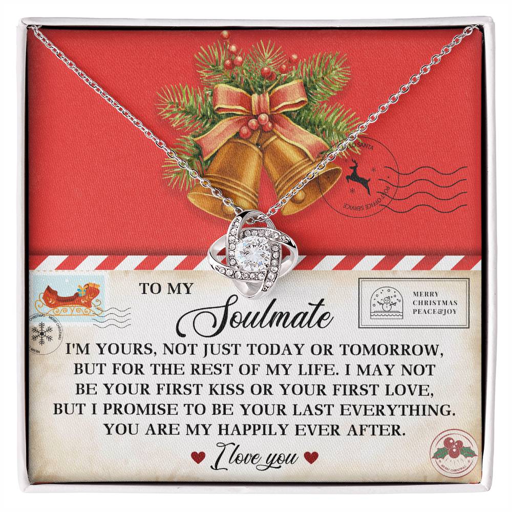 Happily Ever After - Love Knot Necklace For Soulmate For Christmas