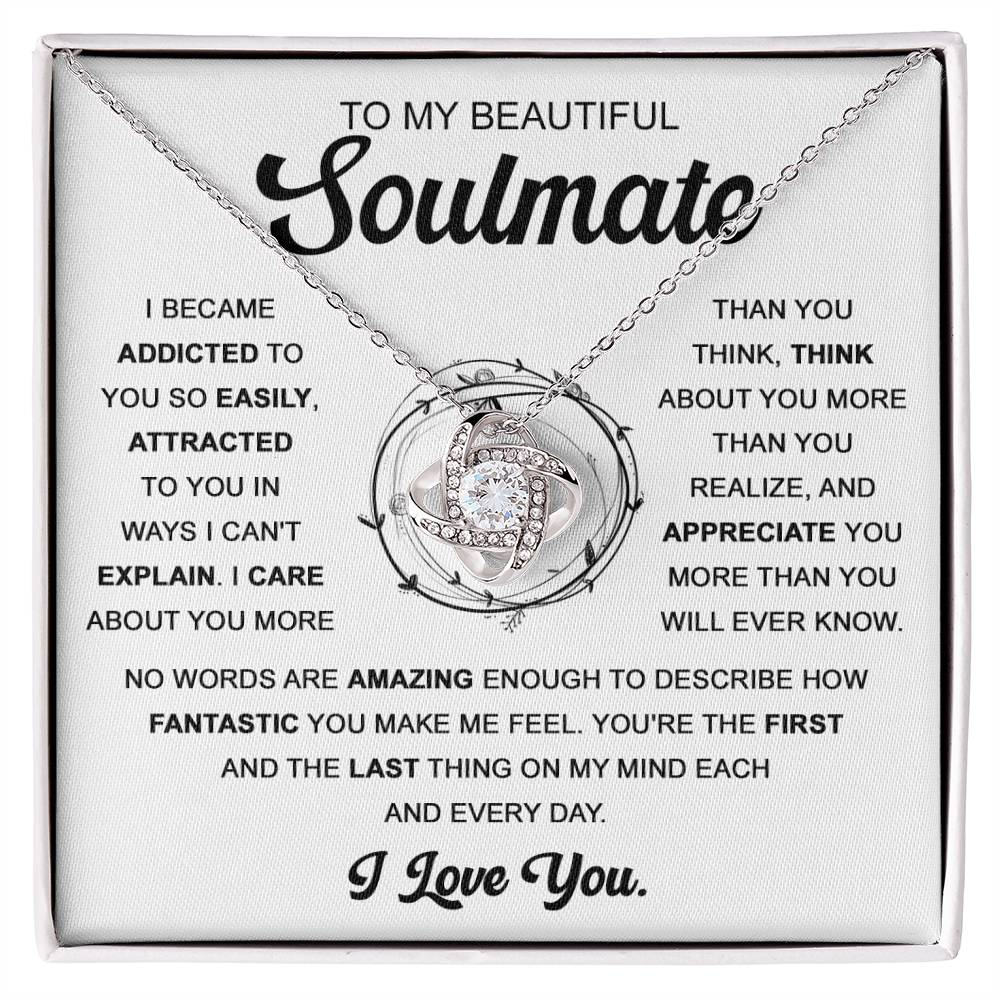 Addicted To You - Love Knot Necklace For Soulmate