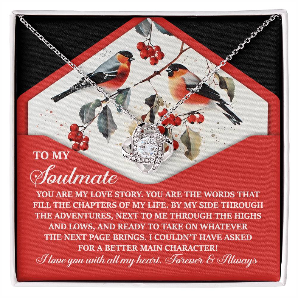 My Love Story - Love Knot Necklace For Soulmate For Christmas