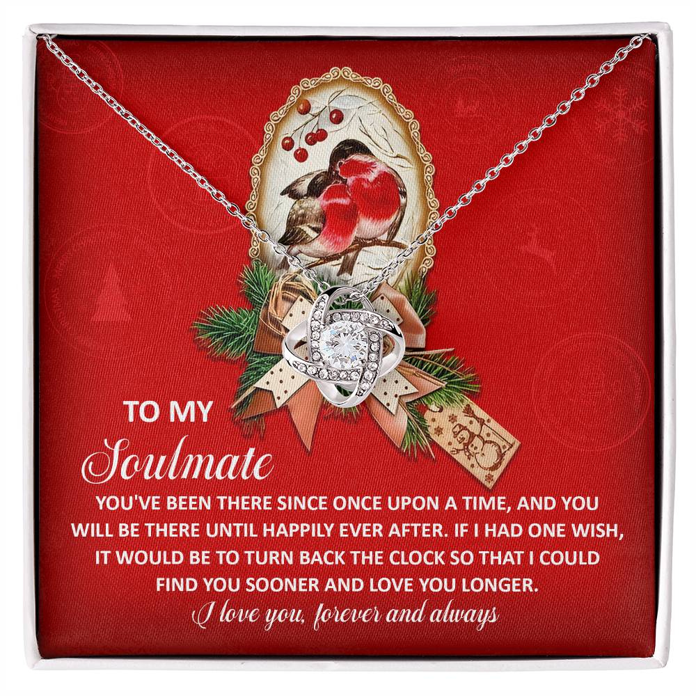 Once Upon A Time - Love Knot Necklace For Soulmate For Christmas
