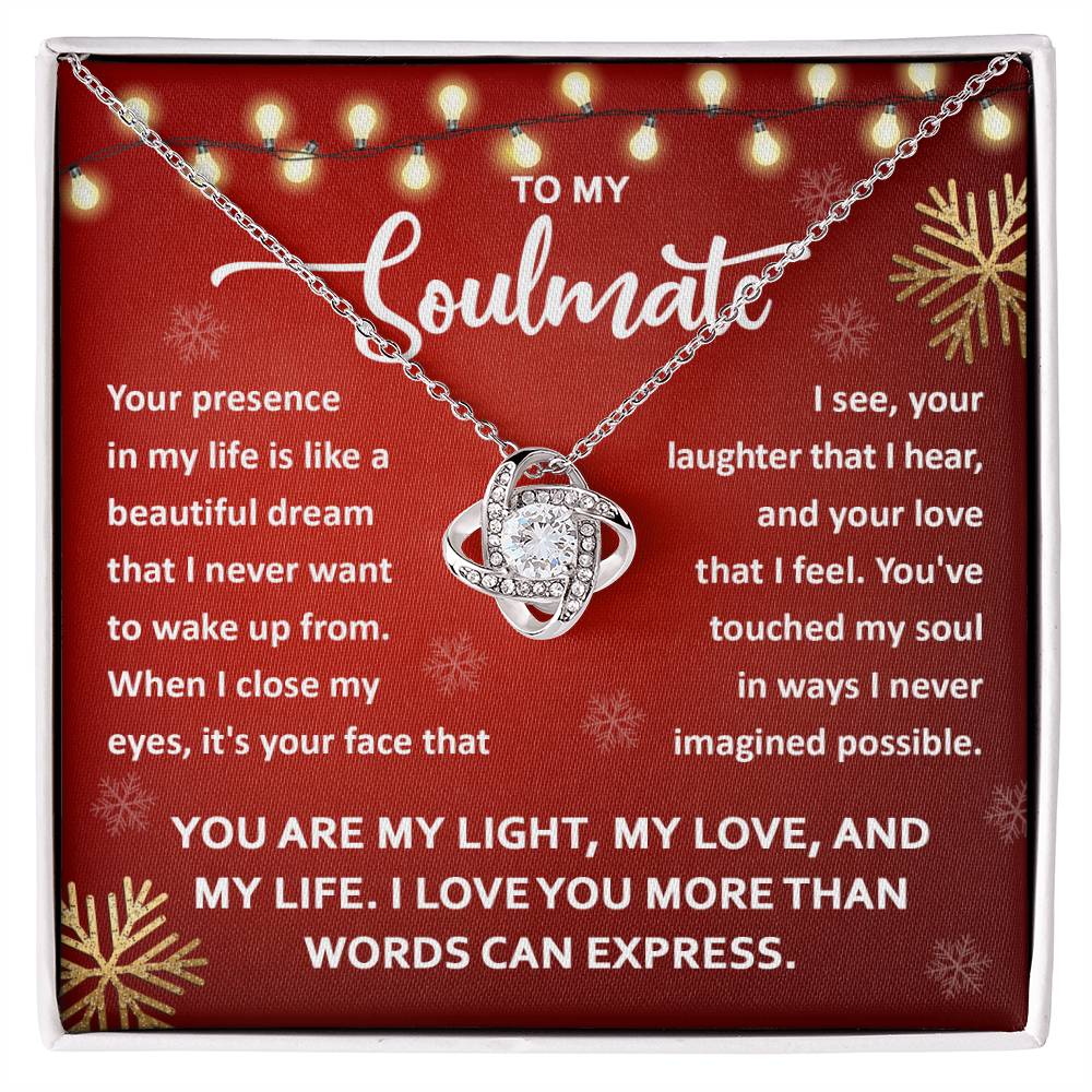 Beautiful Dream - Love Knot Necklace For Soulmate For Christmas