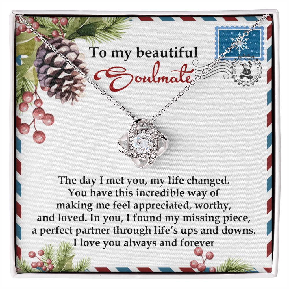 Perfect Partner - Love Knot Necklace For Soulmate For Christmas
