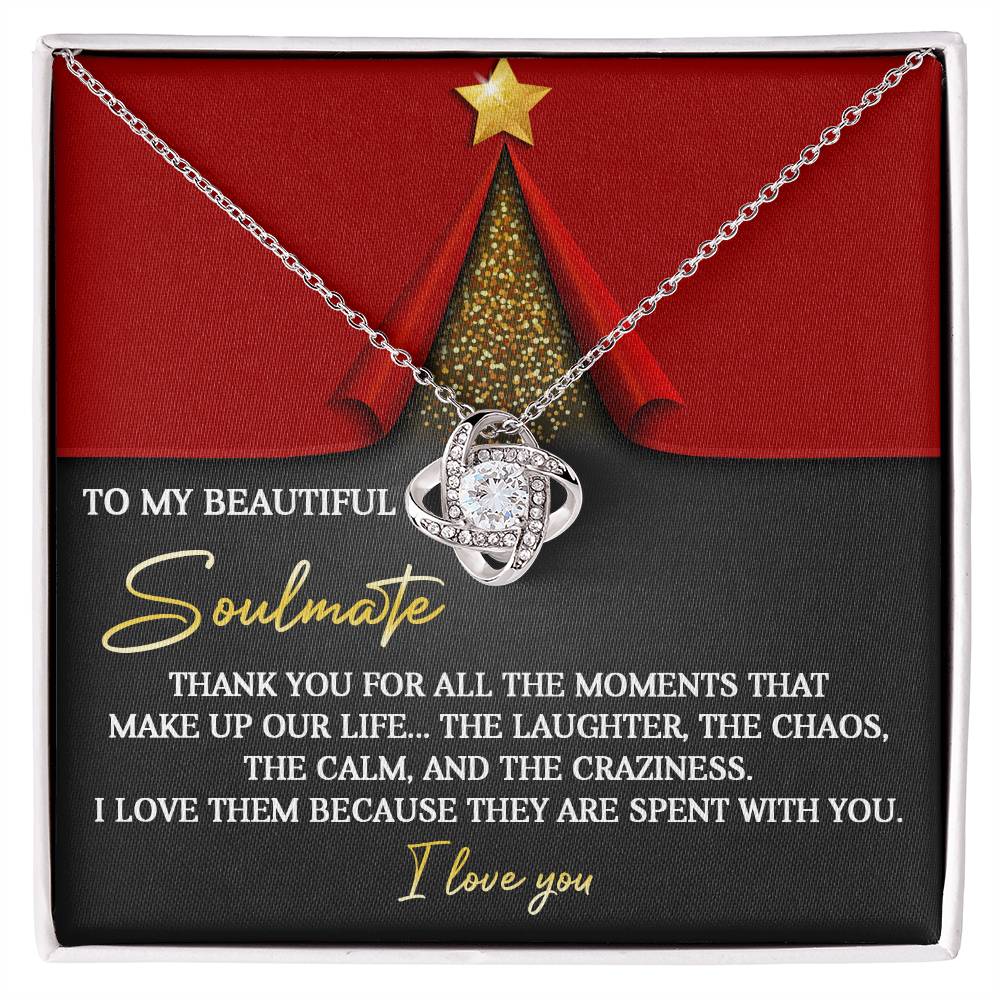 The Moments - Love Knot Necklace For Soulmate For Christmas