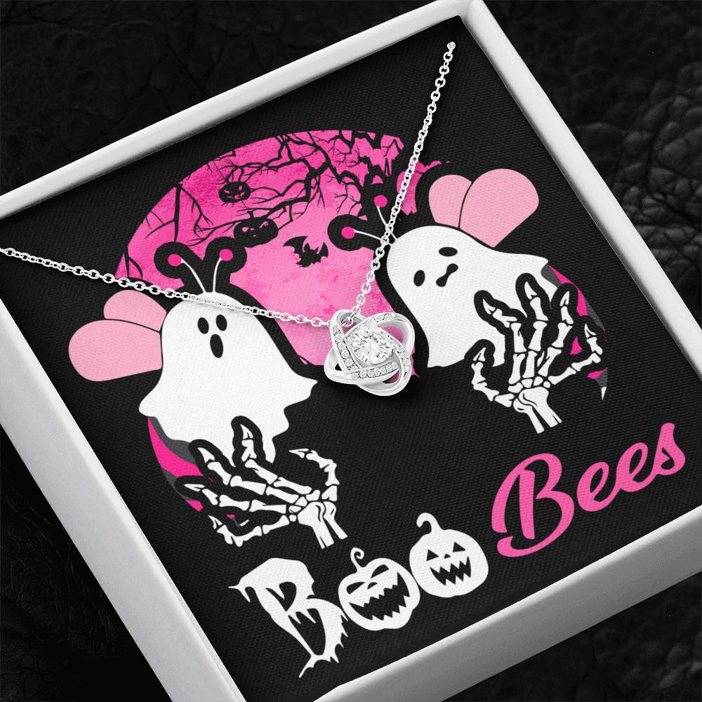 BooBees - Halloween Love Knot Necklace
