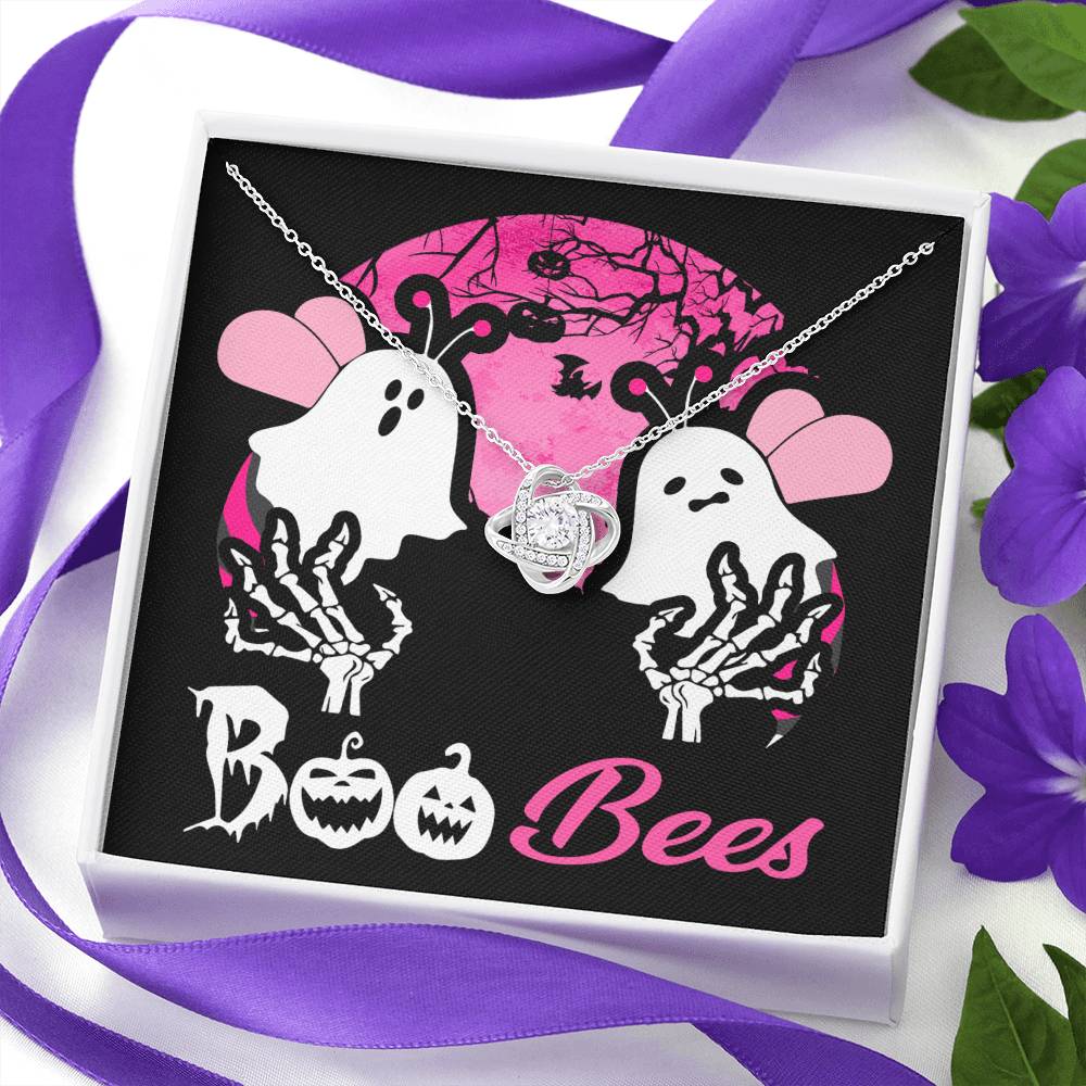 BooBees - Halloween Love Knot Necklace