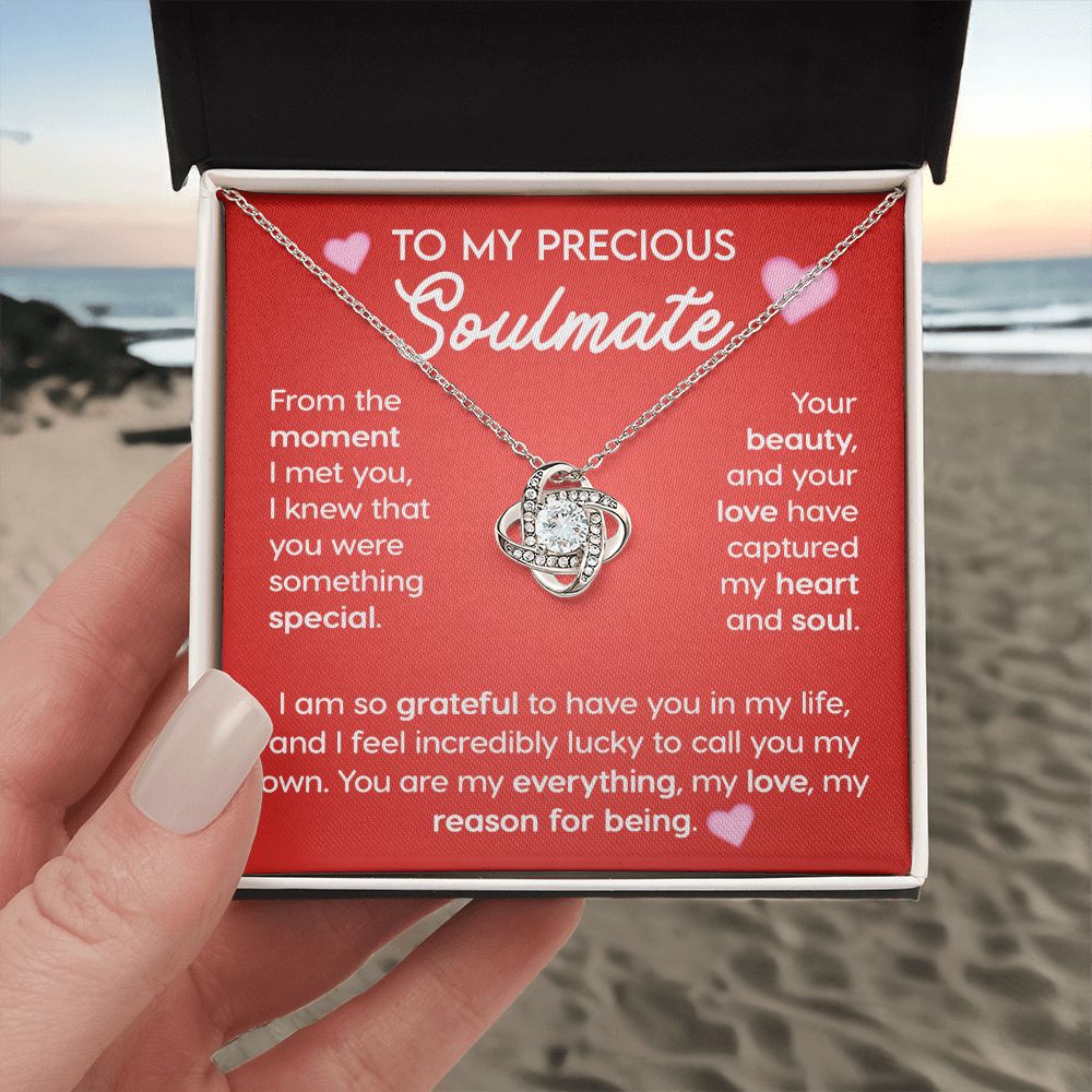 My Precious Soulmate - Love Knot Necklace For Soulmate