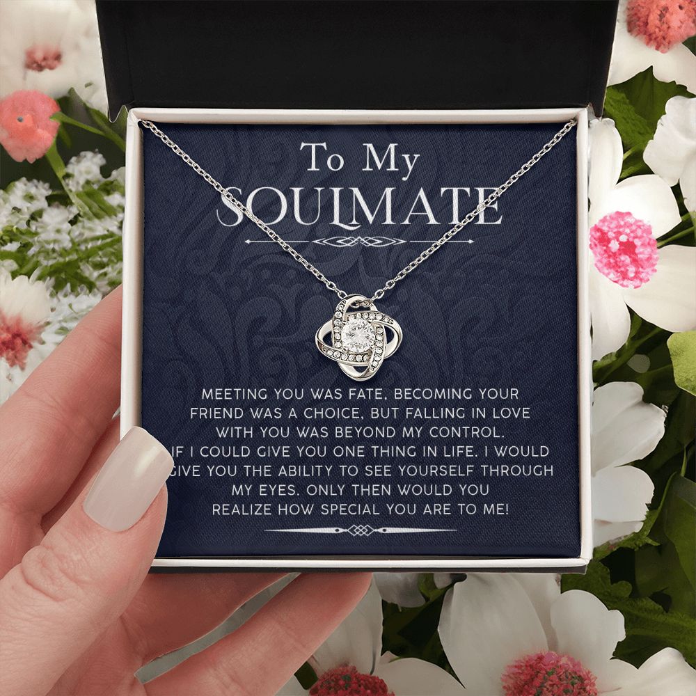 How Special You Are To Me - Love Knot Necklace For Soulmate