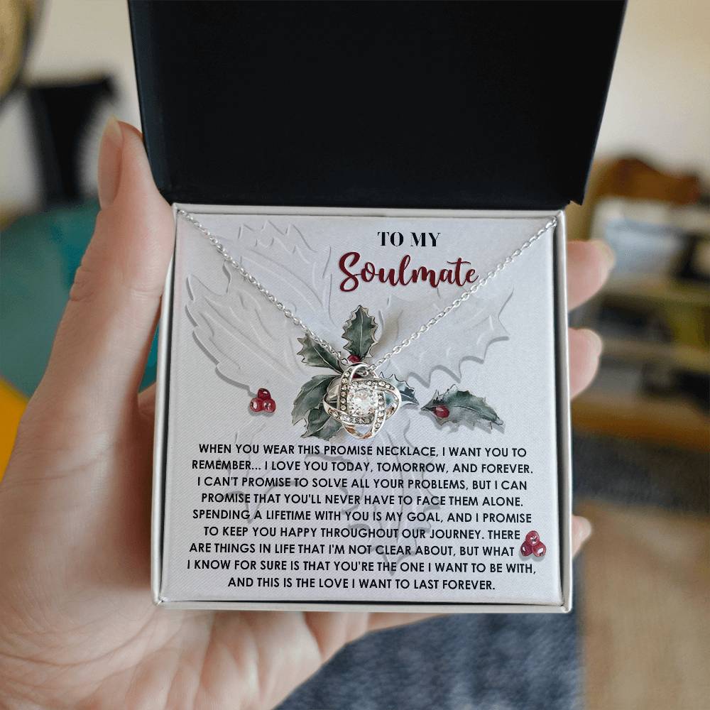 You're The One - Love Knot Necklace For Soulmate For Christmas
