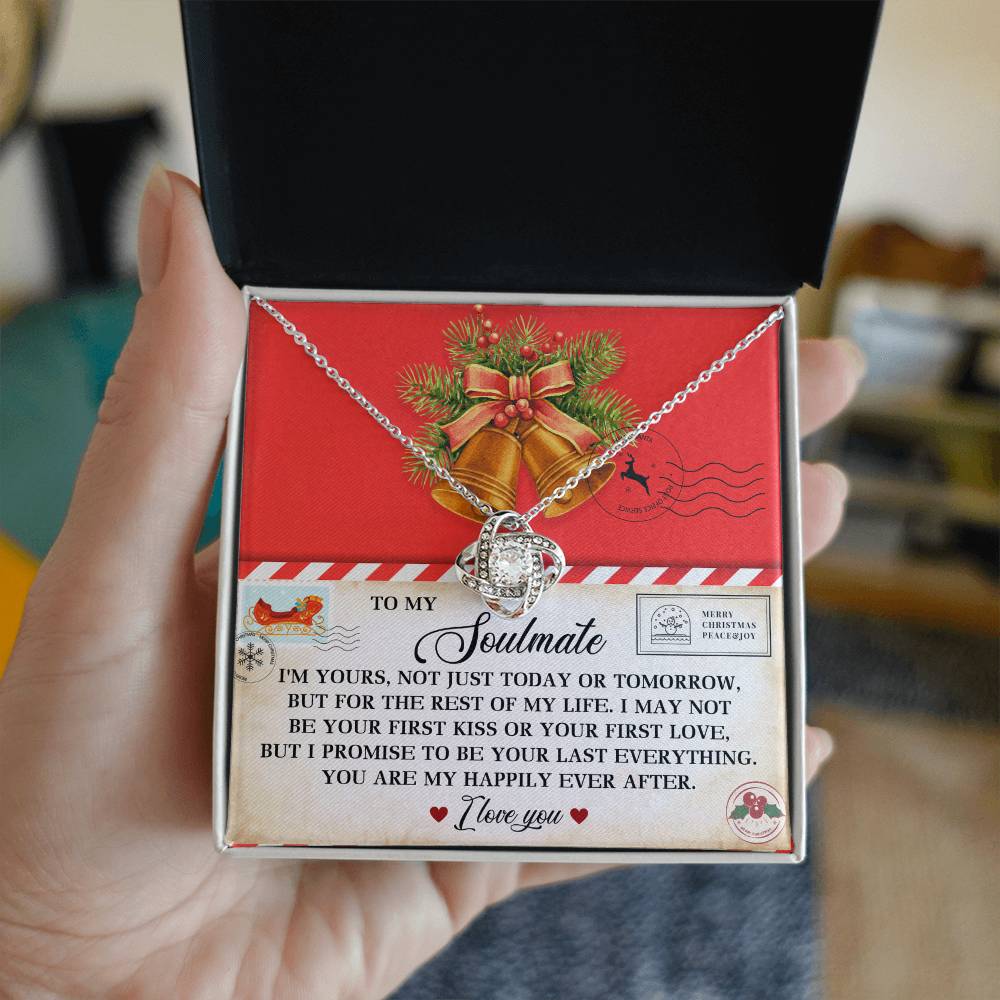 Happily Ever After - Love Knot Necklace For Soulmate For Christmas