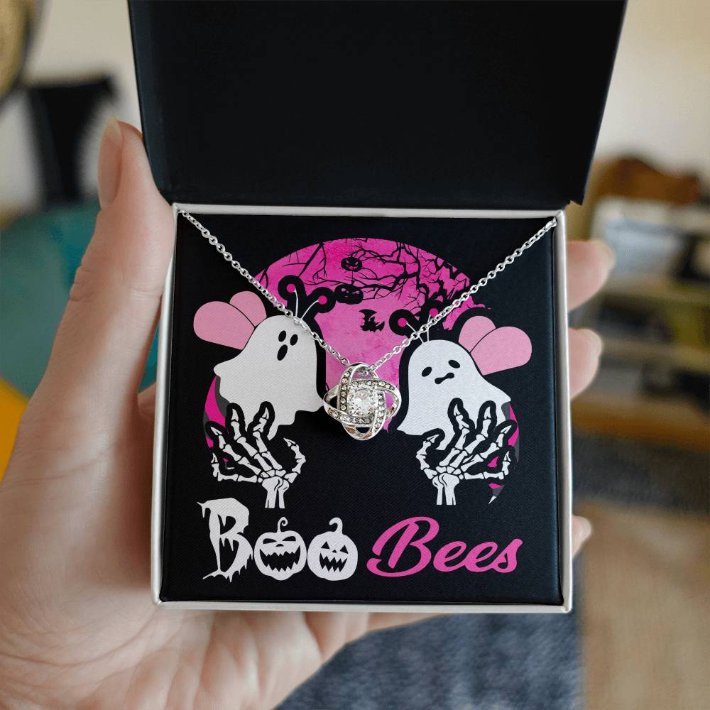 BooBees - Halloween Love Knot Necklace