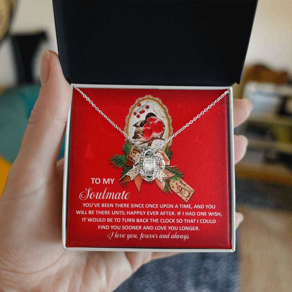 Once Upon A Time - Love Knot Necklace For Soulmate For Christmas