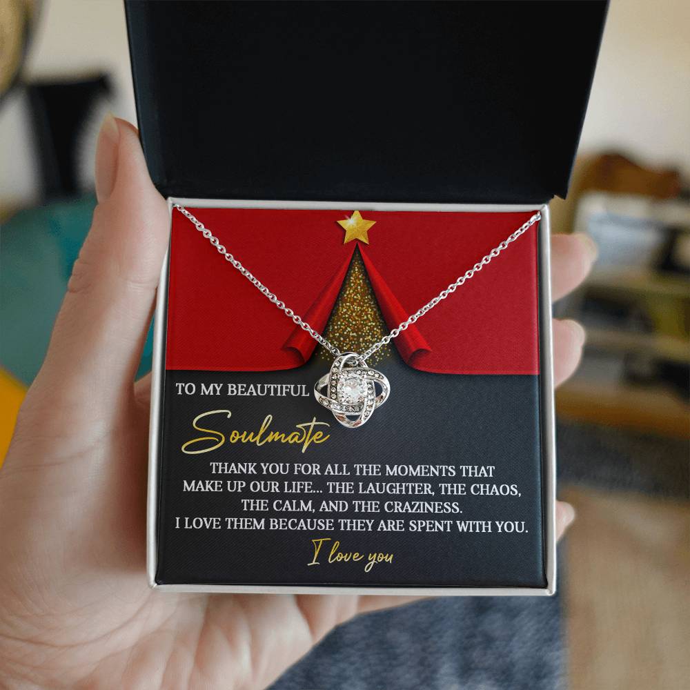 The Moments - Love Knot Necklace For Soulmate For Christmas