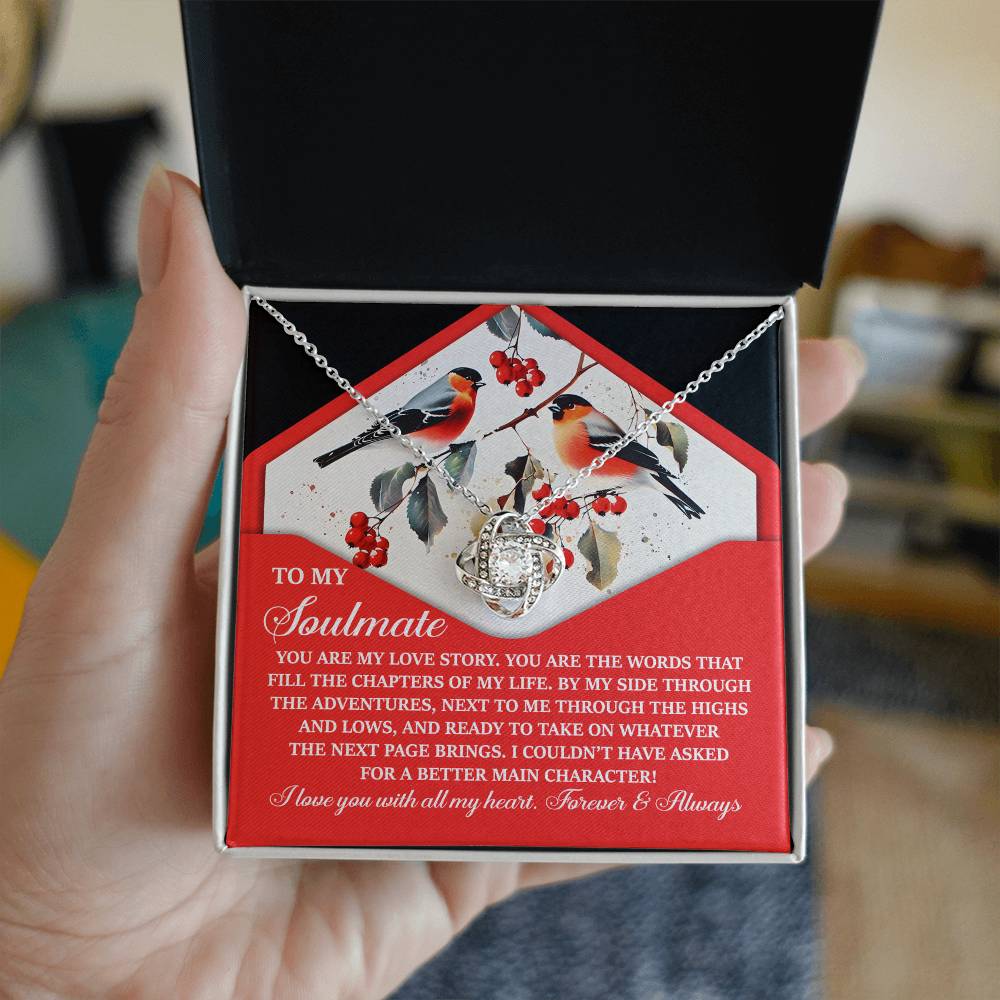My Love Story - Love Knot Necklace For Soulmate For Christmas