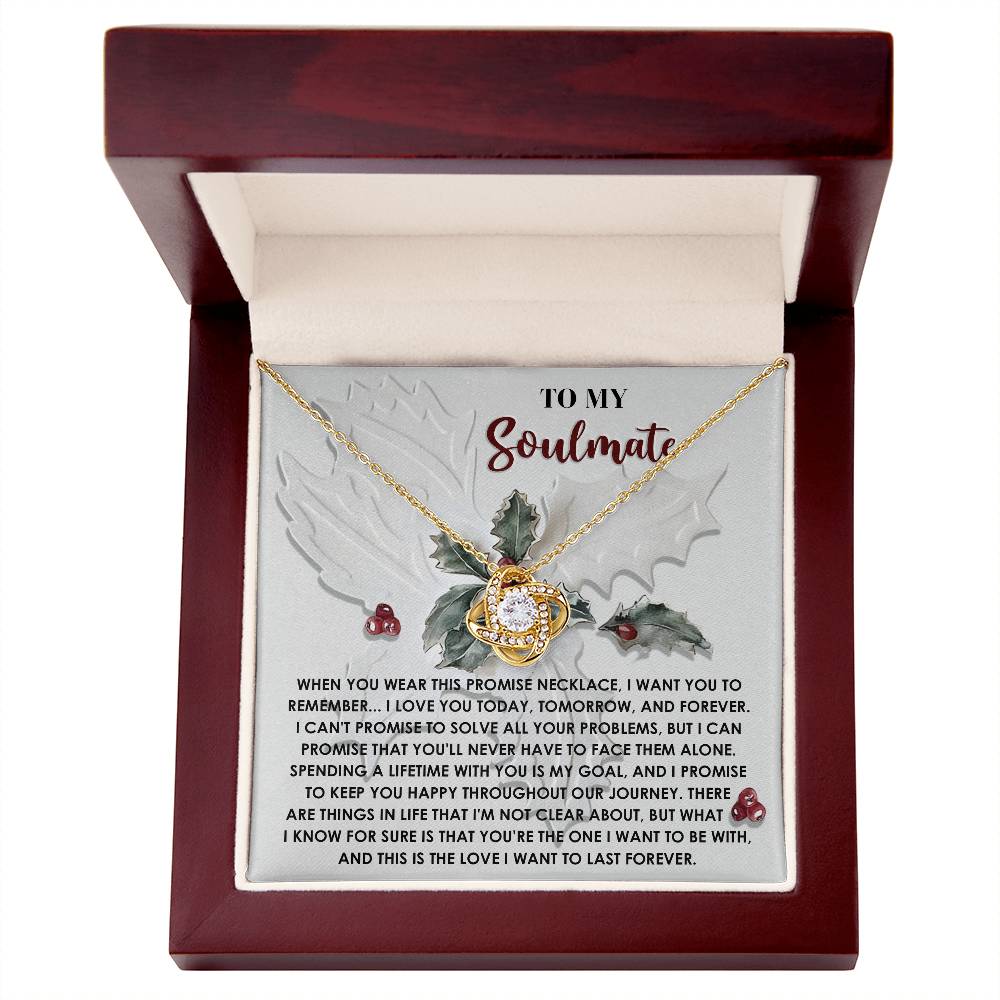 You're The One - Love Knot Necklace For Soulmate For Christmas