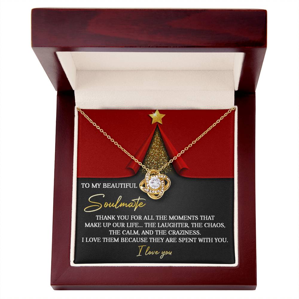 The Moments - Love Knot Necklace For Soulmate For Christmas