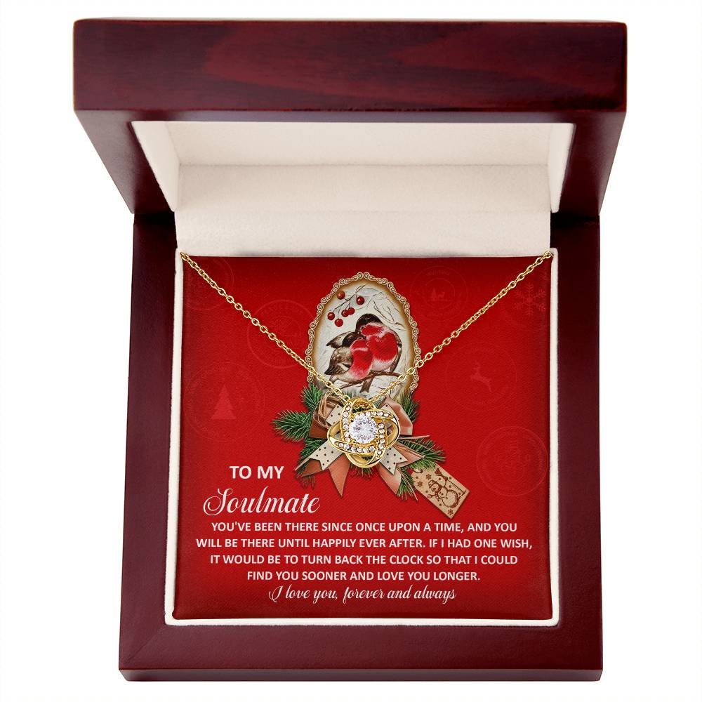 Once Upon A Time - Love Knot Necklace For Soulmate For Christmas
