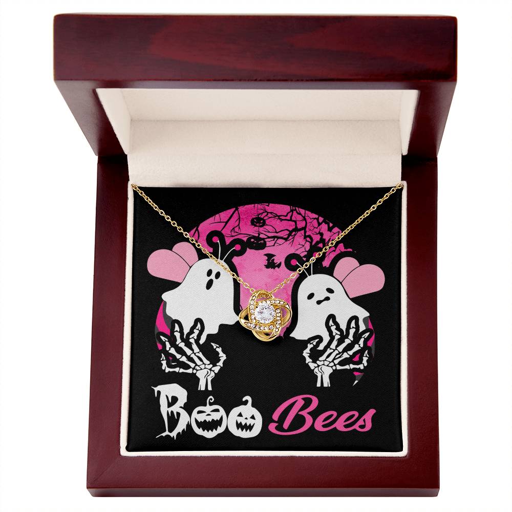 BooBees - Halloween Love Knot Necklace