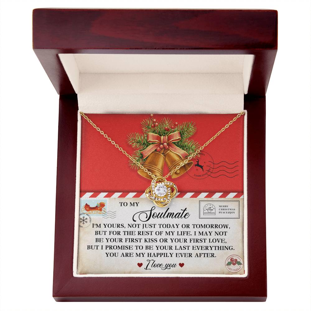 Happily Ever After - Love Knot Necklace For Soulmate For Christmas