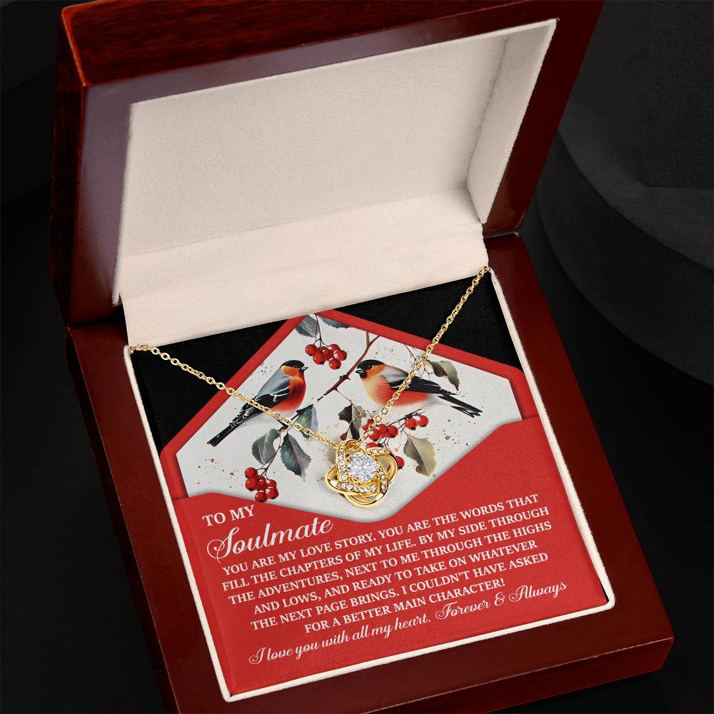 My Love Story - Love Knot Necklace For Soulmate For Christmas