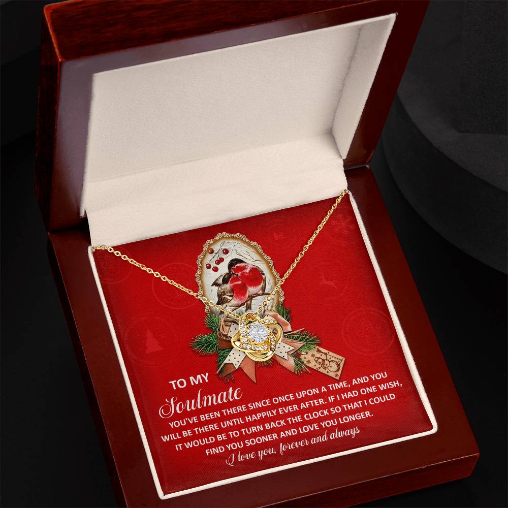 Once Upon A Time - Love Knot Necklace For Soulmate For Christmas