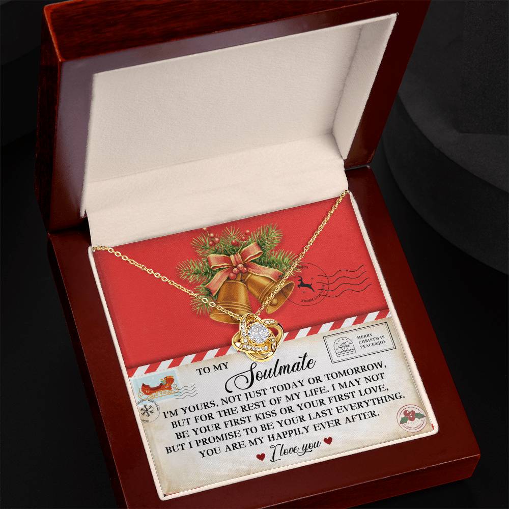 Happily Ever After - Love Knot Necklace For Soulmate For Christmas