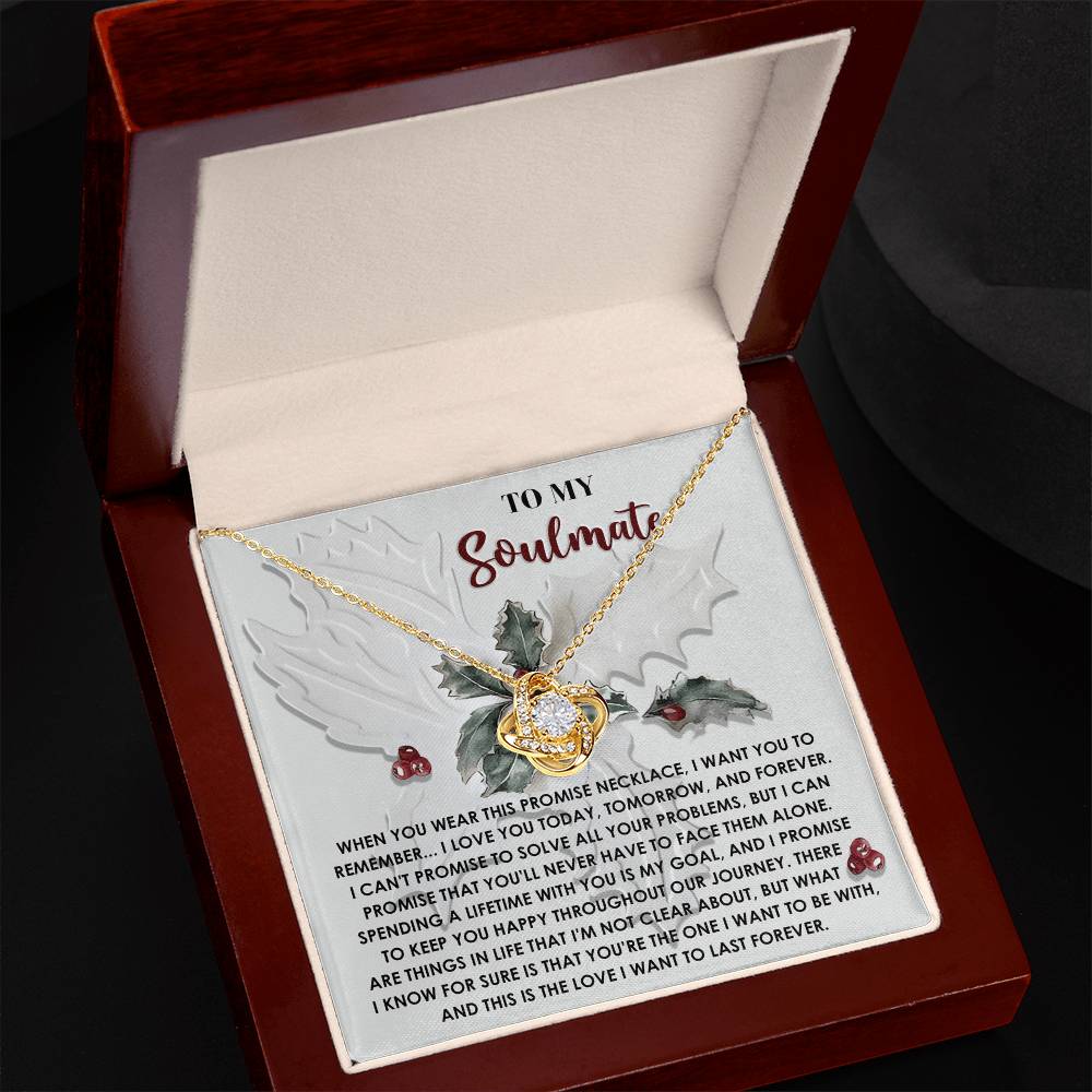 You're The One - Love Knot Necklace For Soulmate For Christmas