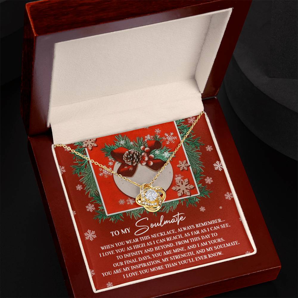 I Am Yours - Love Knot Necklace For Soulmate For Christmas
