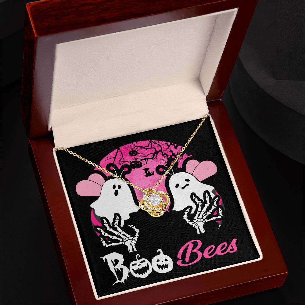 BooBees - Halloween Love Knot Necklace