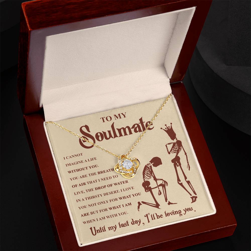 Breath Of Air - Love Knot Halloween Necklace