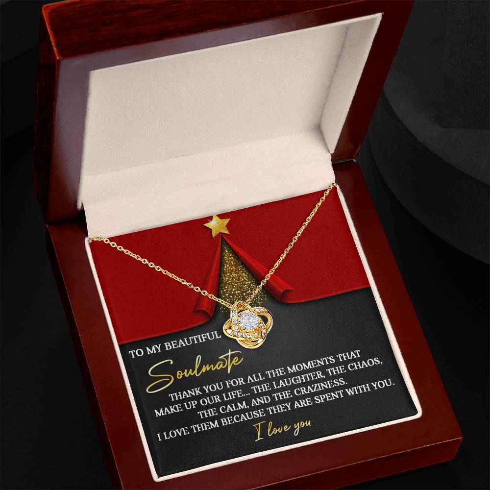 The Moments - Love Knot Necklace For Soulmate For Christmas
