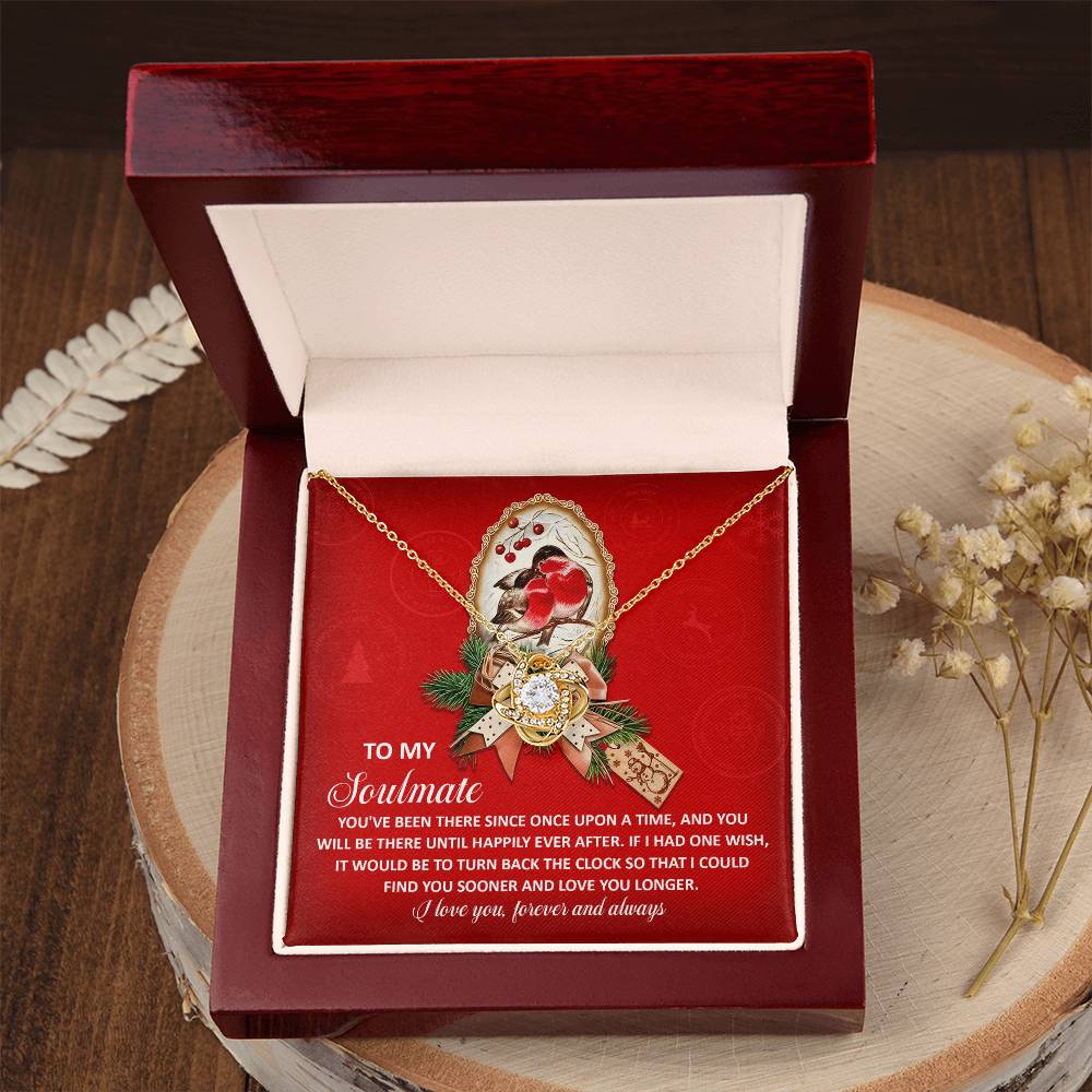 Once Upon A Time - Love Knot Necklace For Soulmate For Christmas