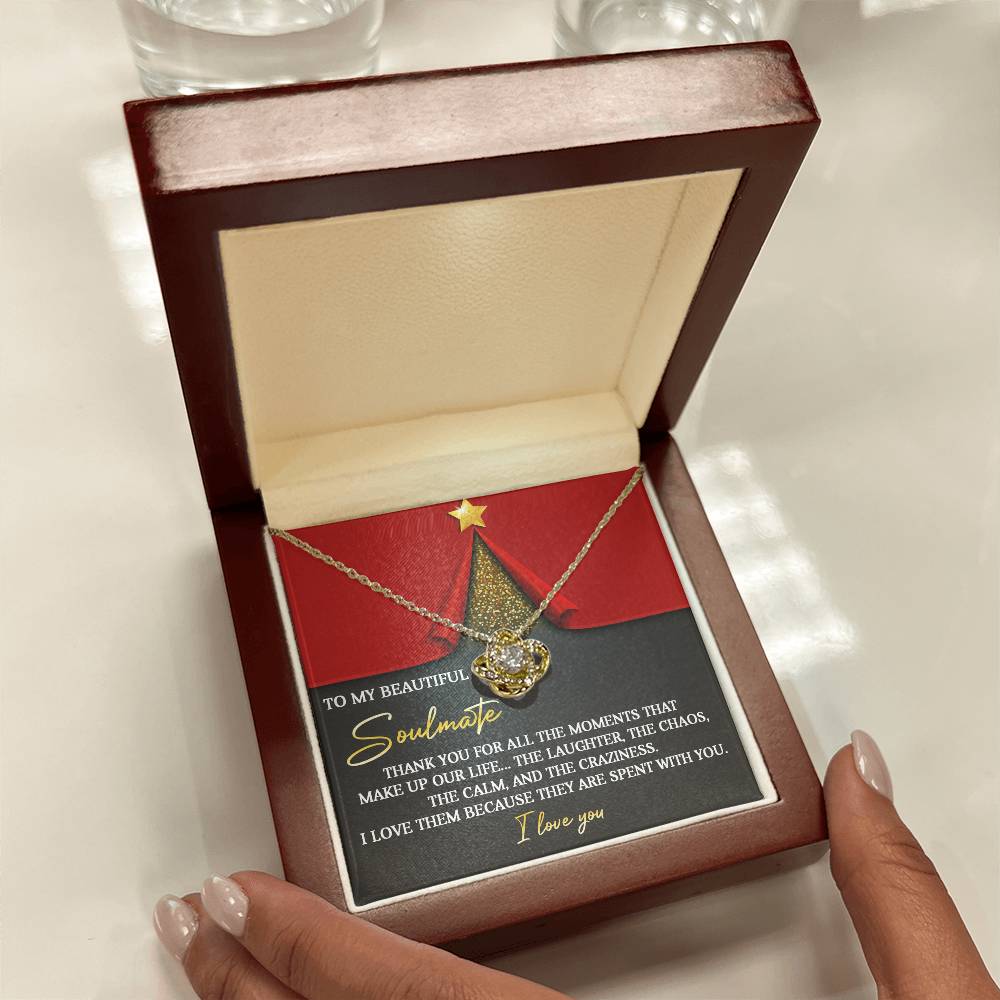 The Moments - Love Knot Necklace For Soulmate For Christmas