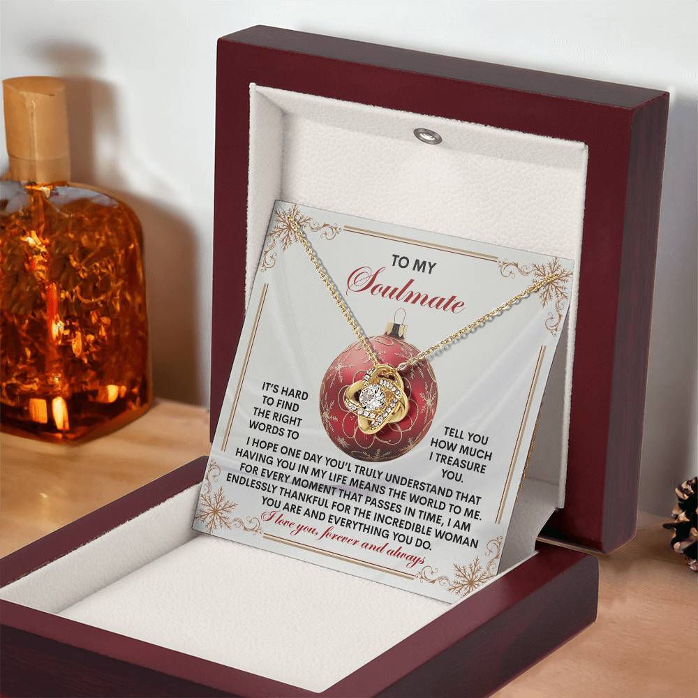 Incredible Woman - Love Knot Necklace For Soulmate For Christmas