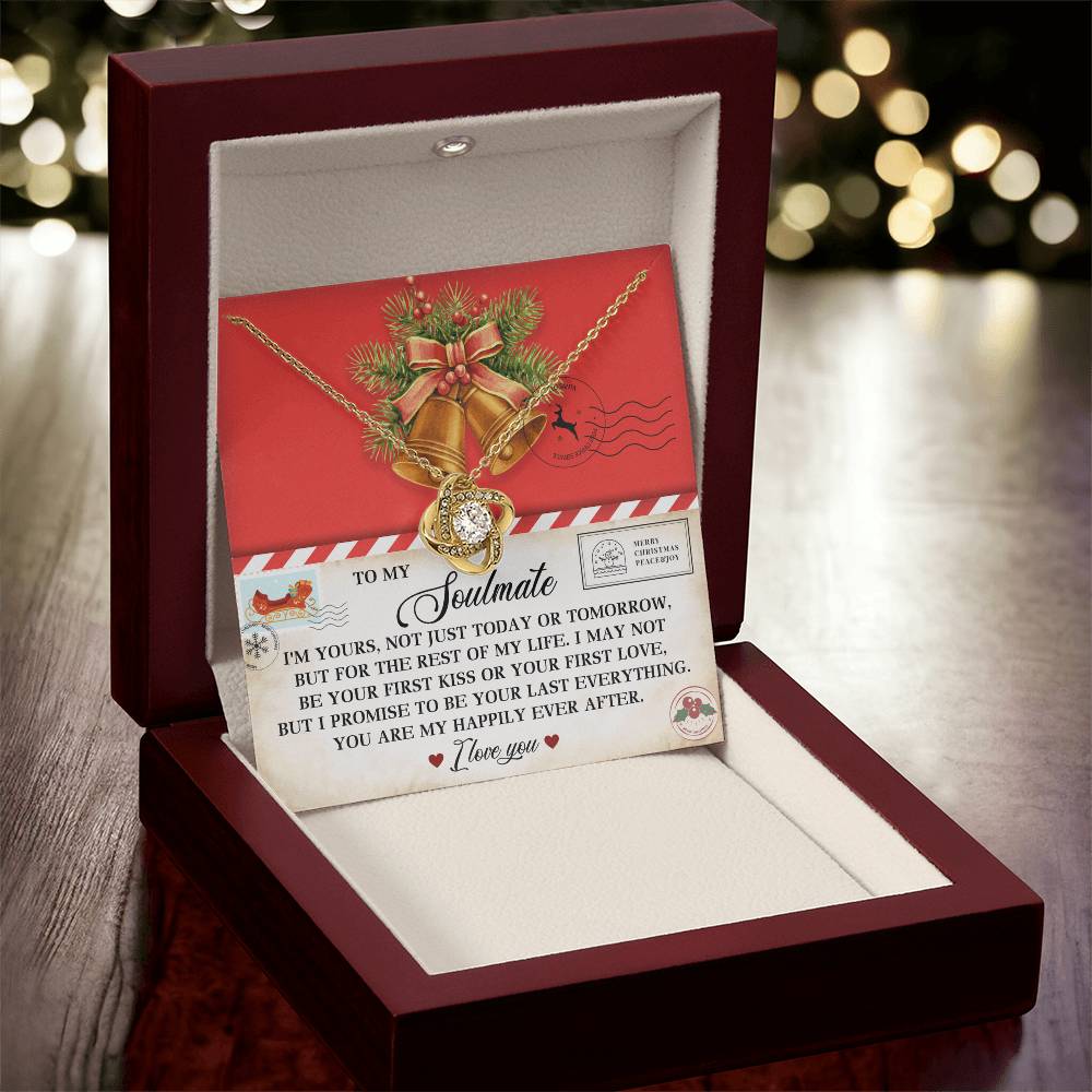 Happily Ever After - Love Knot Necklace For Soulmate For Christmas