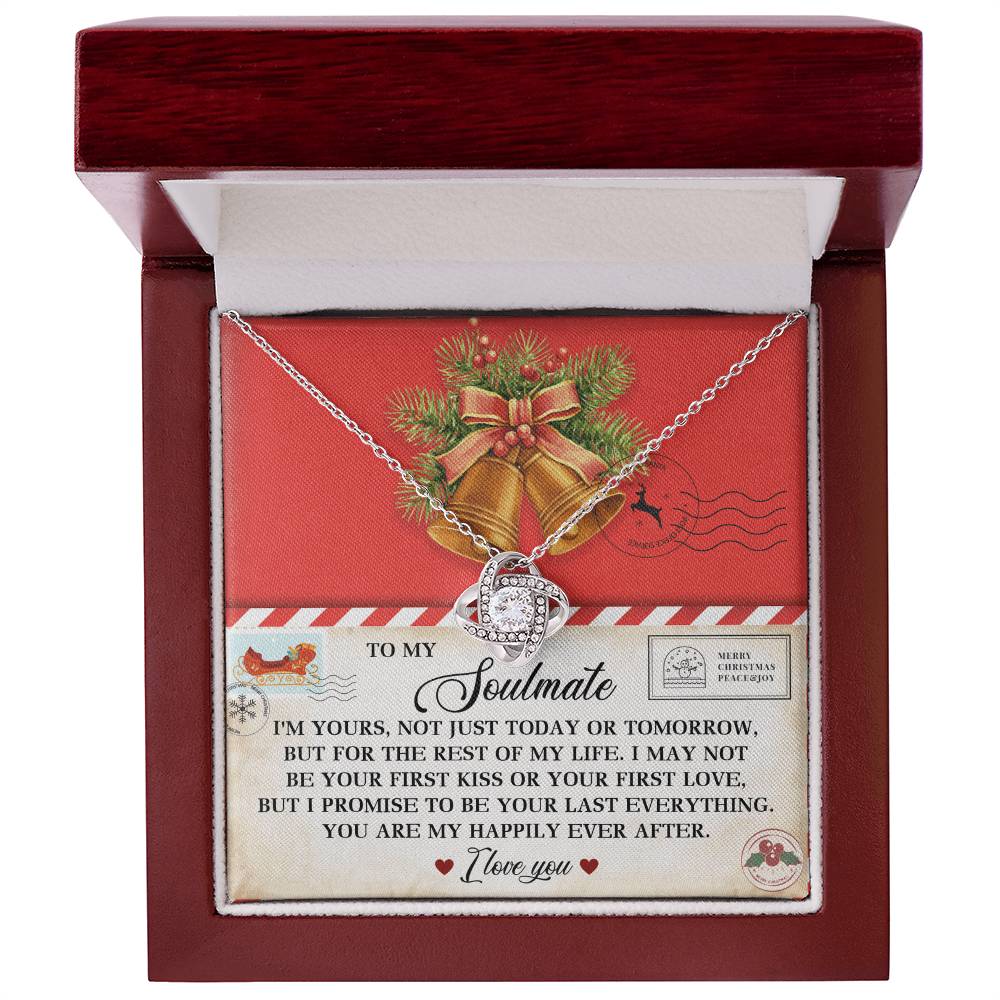 Happily Ever After - Love Knot Necklace For Soulmate For Christmas