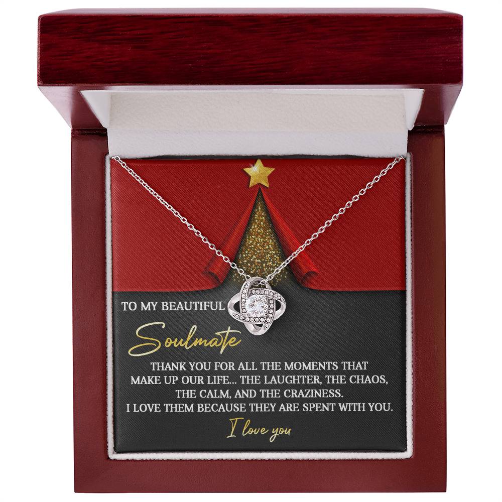 The Moments - Love Knot Necklace For Soulmate For Christmas