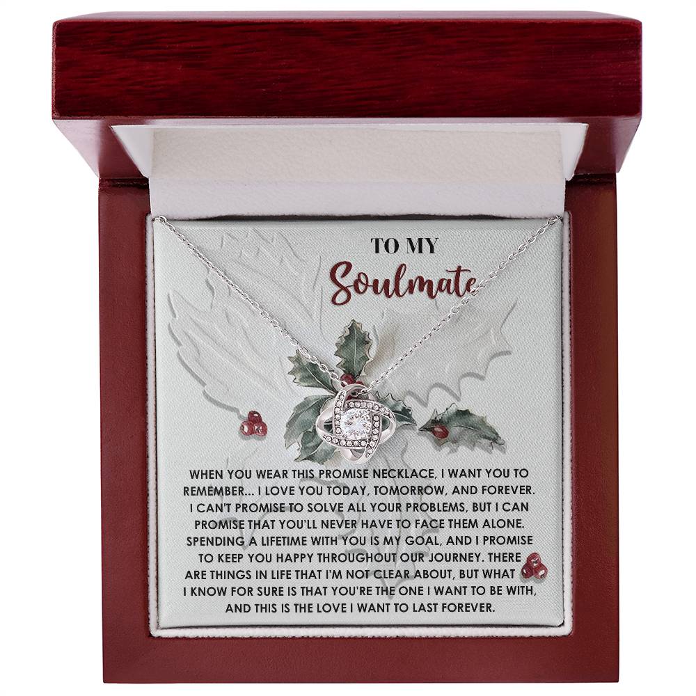 You're The One - Love Knot Necklace For Soulmate For Christmas