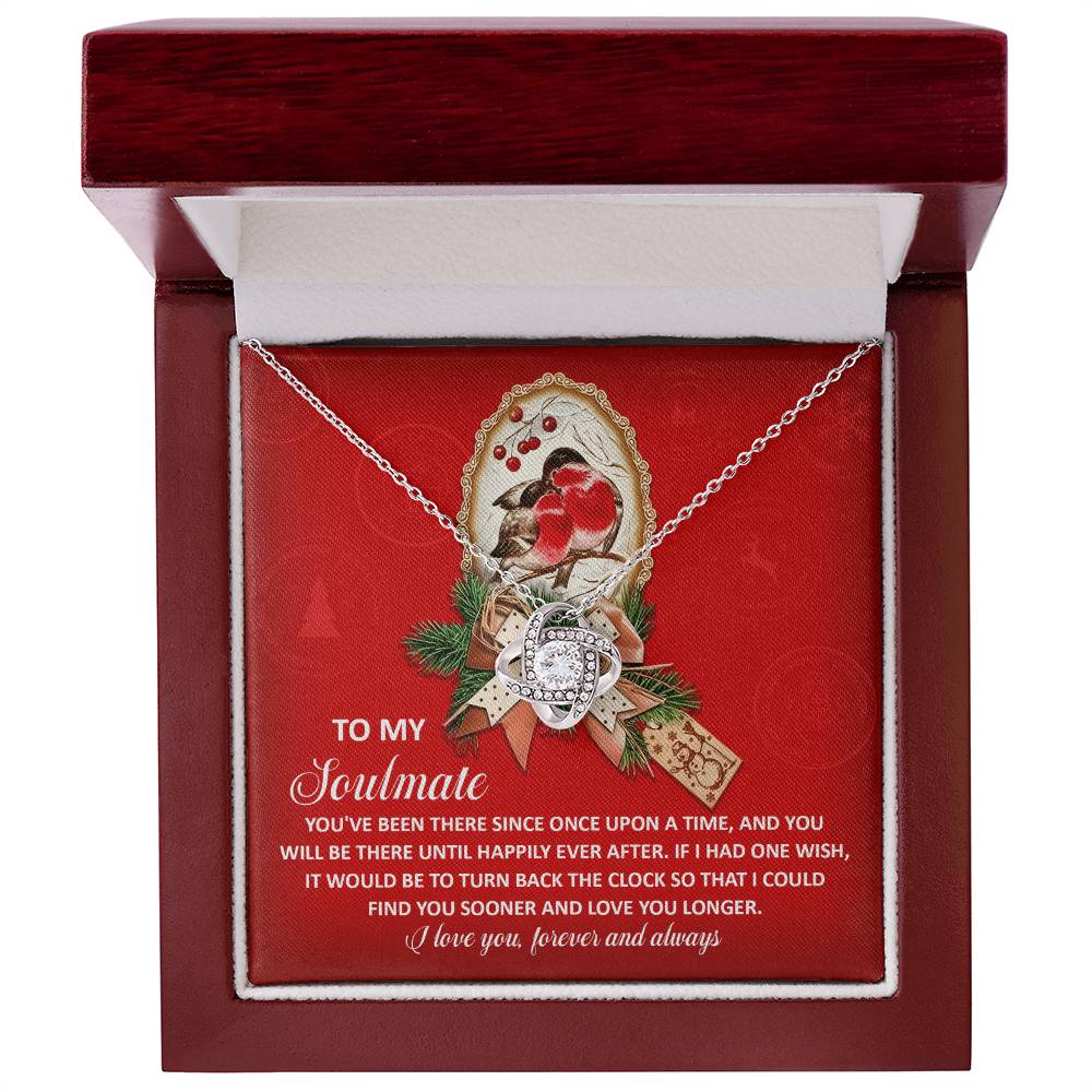 Once Upon A Time - Love Knot Necklace For Soulmate For Christmas