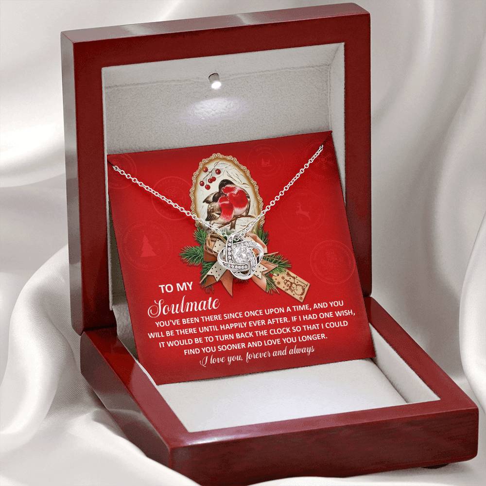 Once Upon A Time - Love Knot Necklace For Soulmate For Christmas