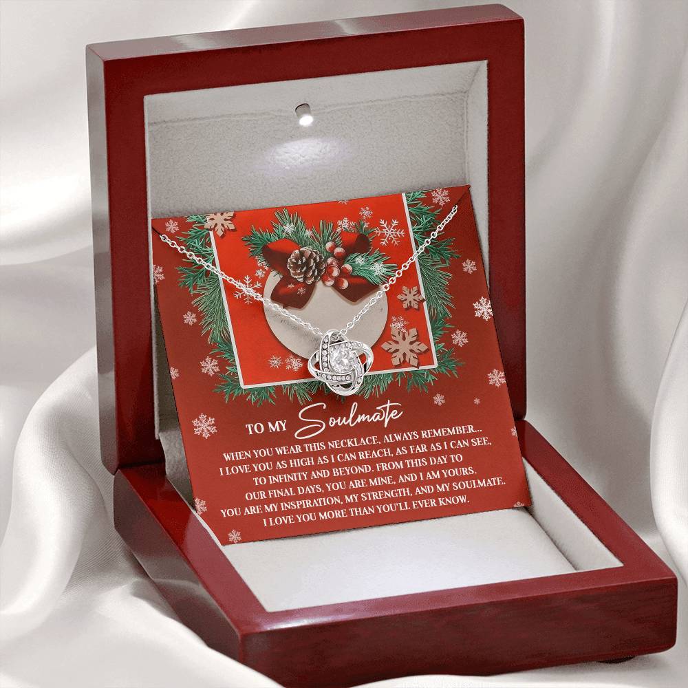 I Am Yours - Love Knot Necklace For Soulmate For Christmas